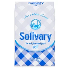 Soľ jedlá 1kg Solivary