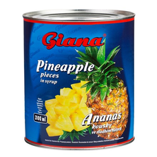 Kompót Ananás 565g Giana