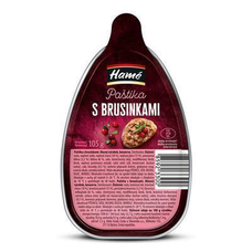 Paštéta s Brusnicami 105g Hamé