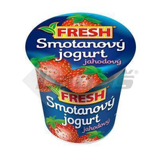 Jogurt Smotanový Jahoda 145g