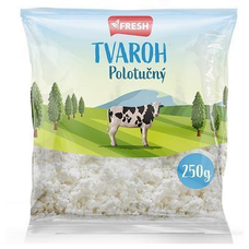 Tvaroh Polotučný 250g