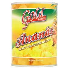 Kompót ananás 580 ml Gold