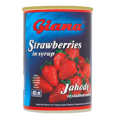 Kompót Jahody 400g Giana